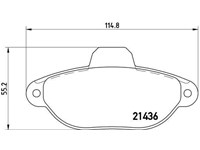 BREMBO - P 23 060 FIAT-LANCIA