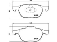 BREMBO - P 24 061 FORD-MAZDA-VOLVO