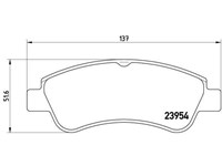 BREMBO - P 61 066 CITROEN-OPEL-PEUGEOT