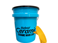 Meguiar's Ceramic Blue Bucket with Grit Guard + Lid